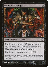 Unholy Strength (10E-185) - 10th Edition Foil