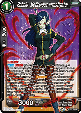 Robelu, Meticulous Investigator (BT14-130) [Cross Spirits] - POKÉ JEUX