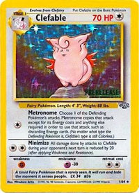 Clefable (Prerelease) (1/64) - WoTC Promo Holofoil