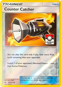 Counter Catcher (League Cup) (91/111)  - League & Championship Cards Reverse Holofoil