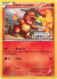 Charmander (Build-A-Bear Workshop Exclusive) (17/113)  - Miscellaneous Cards & Products