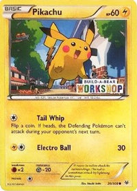 Pikachu (Build-A-Bear Workshop Exclusive) (20/108)  - Miscellaneous Cards & Products