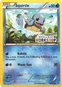 Squirtle (Build-A-Bear Workshop Exclusive) (14/101)  - Miscellaneous Cards & Products