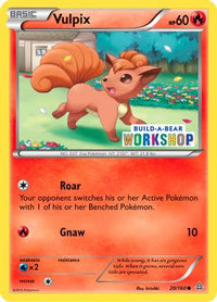 Vulpix (Build-A-Bear Workshop Exclusive) (20/160) - Miscellaneous Cards & Products