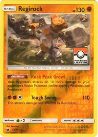 Regirock (Pokemon League) (53/111)  - League & Championship Cards Reverse Holofoil