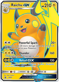 Raichu GX (SM90) [Soleil et Lune : Promos Black Star] 
