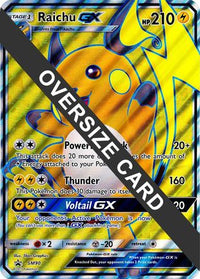 Raichu GX SM90 (SM90) - Jumbo Cards Holofoil