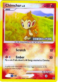 Chimchar [Diamond & Pearl] (76/130)  - Burger King Promos Reverse Holofoil