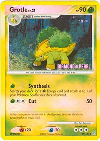 Grotle [Diamond & Pearl] (49/130)  - Burger King Promos Reverse Holofoil