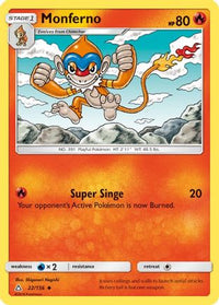 Monferno (22/156)  - SM  Ultra Prism