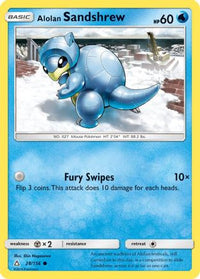 Alolan Sandshrew (28/156)  - SM  Ultra Prism