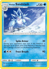 Alolan Sandslash (29/156) - SM  Ultra Prism