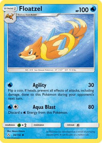 Floatzel (36/156)  - SM  Ultra Prism