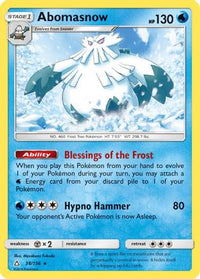 Abomasnow (38/156)  - SM  Ultra Prism