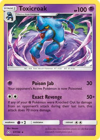 Toxicroak (57/156) - SM  Ultra Prism