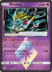 Giratina Prism Star (58/156) - SM  Ultra Prism Holofoil