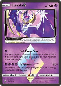 Lunala Prism Star (62/156) - SM  Ultra Prism Holofoil