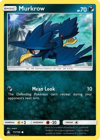Murkrow (71/156)  - SM  Ultra Prism