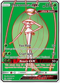 Pheromosa GX (Full Art) (140/156) - SM  Ultra Prism Holofoil