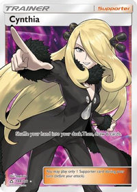 Cynthia (Full Art) (148/156) - SM  Ultra Prism Holofoil