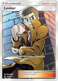 Looker (Full Art) (152/156) - SM  Ultra Prism Holofoil