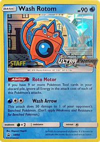 Wash Rotom SM94 (Prerelease) [Staff] (SM94) - SM Promos Holofoil