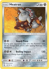 Heatran (Prerelease Kit Exclusive) (88/156)  - Deck Exclusives