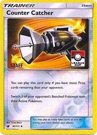 Counter Catcher (League Cup) [Staff] (91/111) - League & Championship Cards Reverse Holofoil