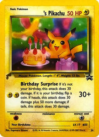 ______'s Pikachu (24) - Pikachu World Collection Promos