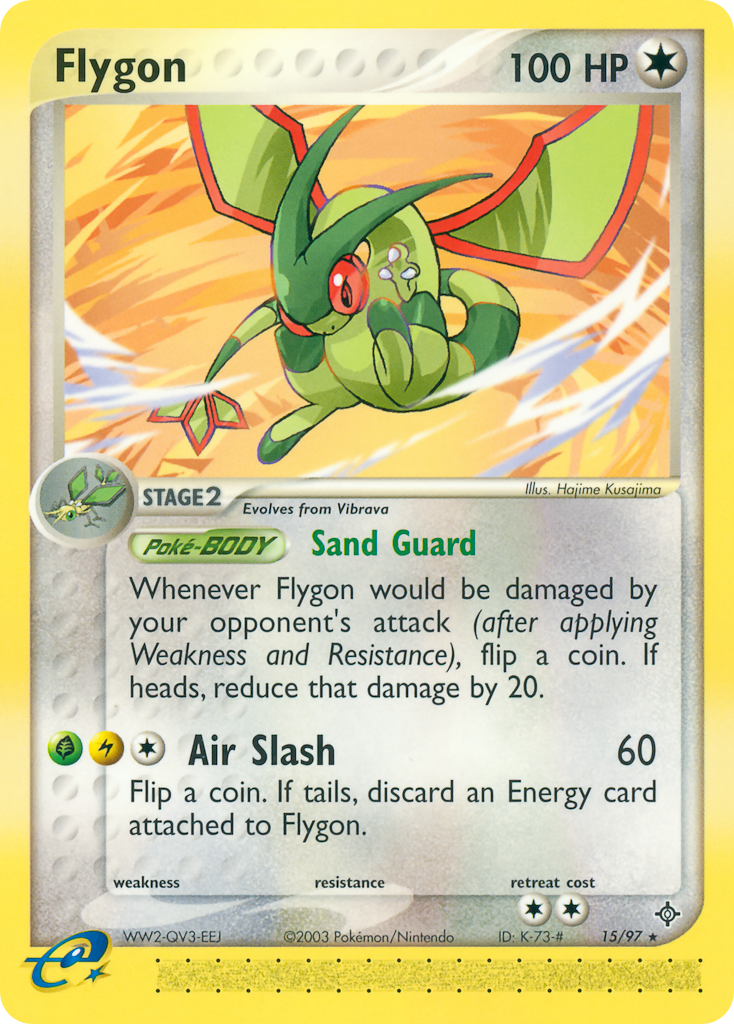 Flygon (15/097) - Deck Exclusives Holofoil