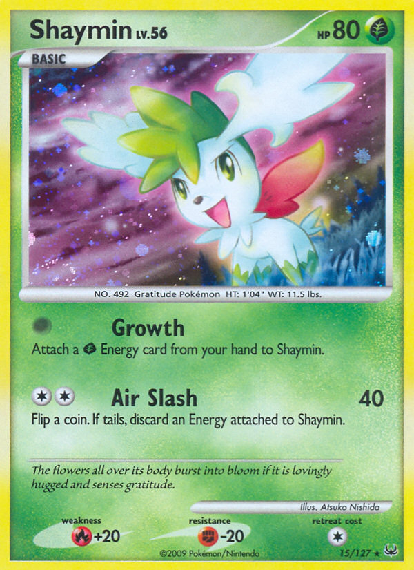Shaymin (Cosmos Holo) (15/185) - Miscellaneous Cards & Products Holofoil