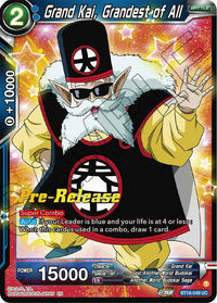 Grand Kai, Grandest of All (BT18-049) [Dawn of the Z-Legends Prerelease Promos] - POKÉ JEUX