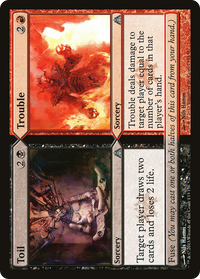 Toil // Trouble [Dragon's Maze]