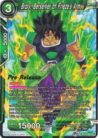 Broly, Berserker of Frieza's Army (BT14-084) [Cross Spirits Prerelease Promos] - POKÉ JEUX