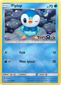 Piplup (Toys R Us) (32/156)  - Miscellaneous Cards & Products Holofoil