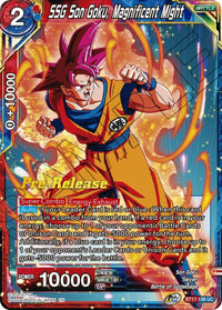 SSG Son Goku, Magnificent Might (BT17-138) [Ultimate Squad Prerelease Promos] - POKÉ JEUX