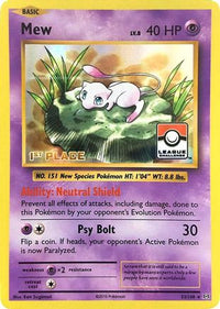 Mew (League Challenge) [1st Place] (53/108)  - League & Championship Cards Holofoil