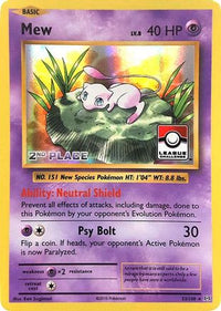 Mew (League Challenge) [2nd Place] (53/108)  - League & Championship Cards Holofoil