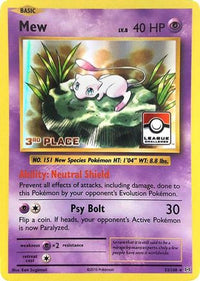 Mew (League Challenge) [3rd Place] (53/108)  - League & Championship Cards Holofoil