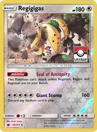 Regigigas (League Challenge) [1st Place] (84/111)  - League & Championship Cards Reverse Holofoil