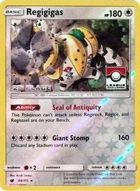 Regigigas (League Challenge) [2nd Place] (84/111)  - League & Championship Cards Reverse Holofoil