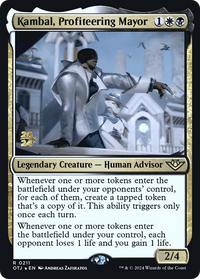 Kambal, Profiteering Mayor [Outlaws of Thunder Junction Prerelease Promos]