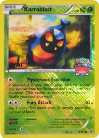 Karrablast (Championship Series) [Staff] (8/101)  - League & Championship Cards Reverse Holofoil