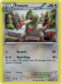 Fraxure (League Promo) (87/101)  - League & Championship Cards Reverse Holofoil