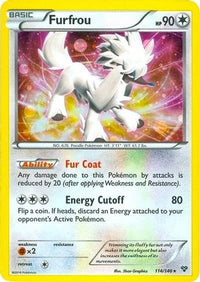 Furfrou (Cosmos Holo) (114/146) - Blister Exclusives Holofoil