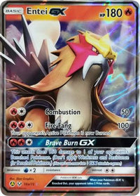 Entei GX (10a/73)  - Alternate Art Promos Holofoil