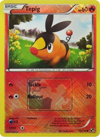 Tepig (League Promo) (15/114)  - League & Championship Cards Reverse Holofoil
