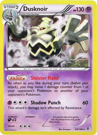 Dusknoir (Cosmos Holo) (63/149)  - Blister Exclusives Holofoil