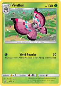 Vivillon (8/131)  - SM  Forbidden Light