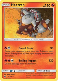 Heatran (13/131)  - SM  Forbidden Light